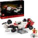 LEGO Icons McLaren MP4/4 & Ayrton Senna, set de voiture modèle pour adultes, set de construction pour amateurs de voitures de sport