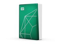 WD 6TB My Passport Ultra, Draagbare externe opslag, Externe harde schijf, Software met bescherming tegen ransomware, back-up en wachtwoordbeveiliging - 20th Emerald Anniversary Edition