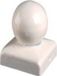 Intergard Paalornament bol paalkappen afdekkap tuinpaal groen 110x110mm