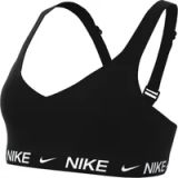 Nike Sportbeha voor dames Dri-Fit Indy High Support Bra, zwart/zwart/wit, FD1068-011, L