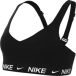 Nike Sportbeha voor dames Dri-Fit Indy High Support Bra, zwart/zwart/wit, FD1068-011, L