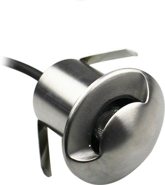 ABC-LED LED Grondspot - Tuinpad - 2 Stuks - Warm Wit - 3W - Zwart