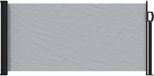 vidaXL Paravent latéral rétractable rectangulaire 100 x 300 cm Polyester Gris