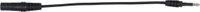 KS Tools 150.0975 Verbindingskabel Bus 4 mm - Bus 2 mm Zwart