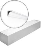 NMC GO-box NOMASTYL Kroonlijst modern design wit | 52 m