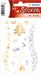 HERMA 15642 Creative Stickers Kerstmagie van folie, transparant, permanent, 1 vel / 14 stickers