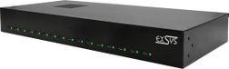 Exsys EX-11016 oplader voor mobiele apparatuur Universeel Zwart AC Snel opladen Binnen