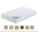 Matelas 80x190 X 21 Cm + Oreiller Visco - Très Ferme - Aertech+ 35 Kg/m3 Hr Haute Densité- 5 Zones De Confort