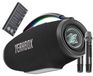 Karaoke set - Bluetooth party speaker - 320 W - Met 2 draadloze microfoons - Hdmi ARC - Noir