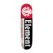 ELEMENT Planche de skate Section Noir Blanc Rouge 7.75