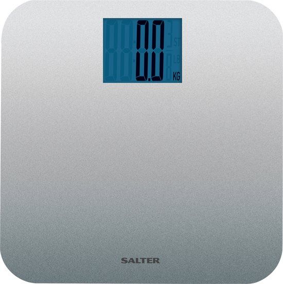 Salter Max elektronische badkamerweegschaal - Zilver