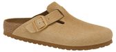 Birkenstock Boston Suede Latte Cream Heren Sandalen EU 37