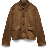 Vero Moda Jas Vmjose Kelly Short Jacket Ga Noos 10338632 Cognac Dames Maat - M