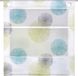 Non-branded Magnetic roller blind - bamboo-look RAWLINS - blue green - 130 x 45 cm