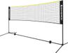 Songmics EUZIEL International GmbH Badmintonnet – 4 meter – In hoogte verstelbaar – Zwart en geel – Inclusief draagtas en grondpinnen