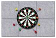 Dartbord Wandbeschermers - Gris Carré
