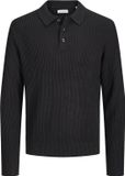 JACK & JONES JJPANNEL KNIT LS POLO AW26 Heren Trui