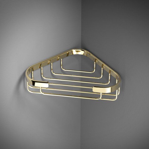 hotbath Cobber hoekdraadkorf geborsteld koper PVD CBA13BCP