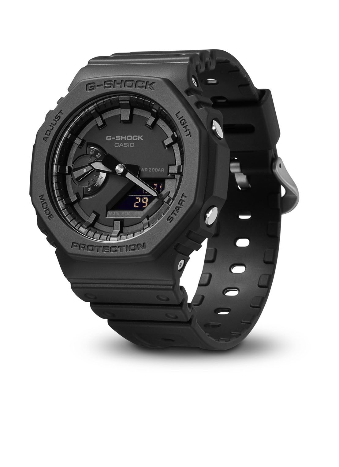 Casio G-Shock GA-2100-1A1ER Heren Horloge - Zwart