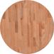 vidaXL Plateau de table - Rond - Ø60x1,5 cm - Hêtre massif
