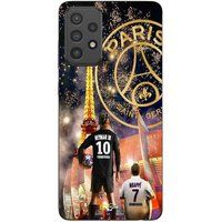 Maniacase Coque Pour Samsung Galaxy A72 Neymar Mbappe