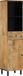 Maison Exclusive - Armoire de salle de bain exclusive - Dimensions : 38 x 33 x 160 cm - Bois massif de manguier