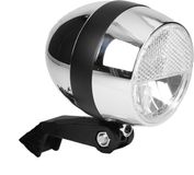 Cortina Fiets Koplamp Amsterdam Batterij Chroom/Zwart