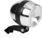 Cortina Fiets Koplamp Amsterdam Batterij Chroom/Zwart