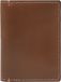 FOSSIL Leer kaarthouder Gus Front Pocket Wallet Medium Brown bruine
