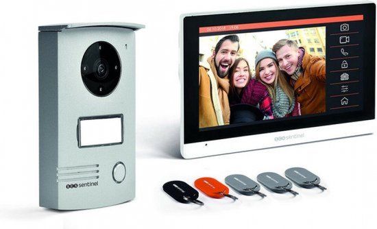 SCS VisioDoor 7+ RFID Bekabelde video-intercom met badges Touchscreen 7