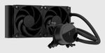 Fractal Design Radius 240 Black Processor Alles-in-één vloeistofkoeler 12 cm Zwart 1 stuk(s)