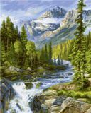 Schipper Schilderen op Nummer - Rocky Mountains 40 x 50 cm