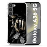 Cokitec Versterkte hoes voor Samsung Galaxy A36 5G doodshoofd je volgende