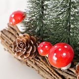 Boltze Home Kerstscène met kerstbomen, hoogte 17 cm.
