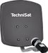 TechniSat DIGIDISH 33 - Satellietschijf voor 1 participant (33 cm klein satellietsysteem - complete set met wandbeugel en satellietzoeker V/H-LNB) grijs