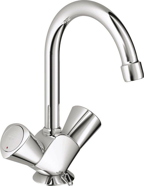 GROHE Costa-S Wastafelkraan - Chroom - Met ketting