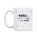 UO Mok met boodschap Papa Bedankt dat u bij elke stap bent, cadeau voor vaders, cadeau voor ouders, 350 ml, keramiek