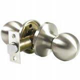 Merkloos Amig Deurklink met slot, roestvrij staal, voor deuren 35-45mm