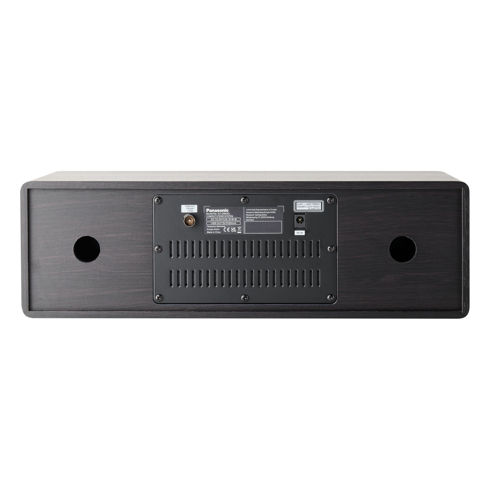 Panasonic SC-DM202EG-K HiFi Micro System with DAB+, Bluetooth, CD Player - Black