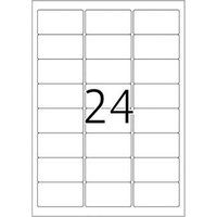 HERMA Premium - Papier - mat - permanent zelf-klevend - wit - 63.5 x 33.9 mm 2400 etiket(ten) (100 vel(len) x 24 gelamineerde adresetiketten
