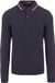 Fred Perry Langarm Poloshirt Marine T55 - Maat 3XL - Heren
