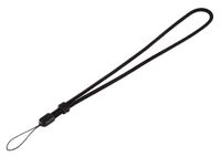 Hama 00027836 Polsband voor Digitale Camera, Kunststof, Zwart, 22 cm