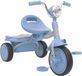 Happiq Kinder driewieler Zyrell - 6-in-1 - Blauw/zwart