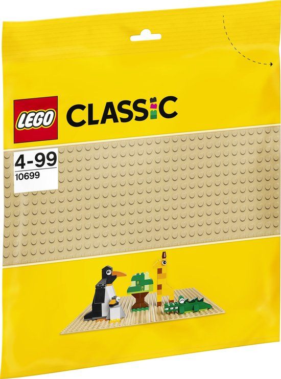 LEGO CLASSIC 10699 - Zandkleurige onderplaat