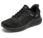 Skechers Bobs Squad Chaos Current Muse damessneakers, textiel, zwart, 39 EU breed