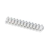 Electraline 80596 rail 12-aansluitingen, 4 mm ² transparant
