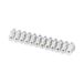 Electraline 80596 rail 12-aansluitingen, 4 mm ² transparant