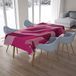 Bonamaison Tafelkleed, Anti-Mold, Sneldrogend, Waterdicht, 100% Polyester Tafellaken, 140cm x 200cm - Ontworpen en Vervaardigd in Turkije