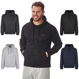 Iron Mountain Men's Fleece Hoodie - Recycled Yarn - Black - 3XL