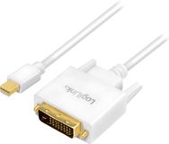 LogiLink CV0138 video kabel adapter 3 meter Mini DisplayPort DVI Wit